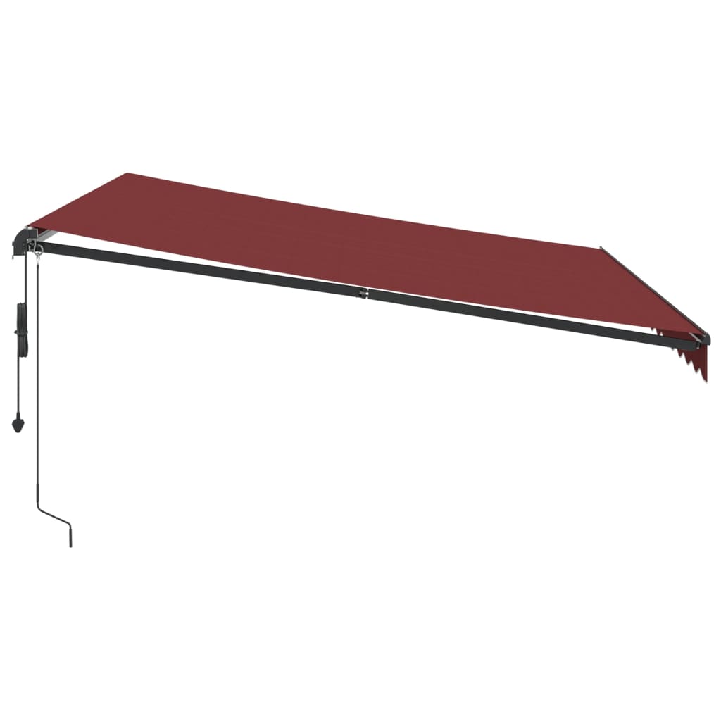 Tenda na automatsko uvlačenje bordo 400 x 350 cm