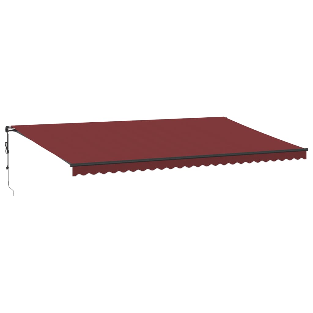 Tenda na automatsko uvlačenje bordo 600 x 350 cm