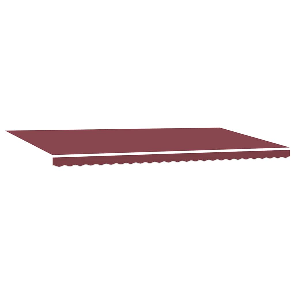 Tenda na ručno uvlačenje bordo 600 x 300 cm
