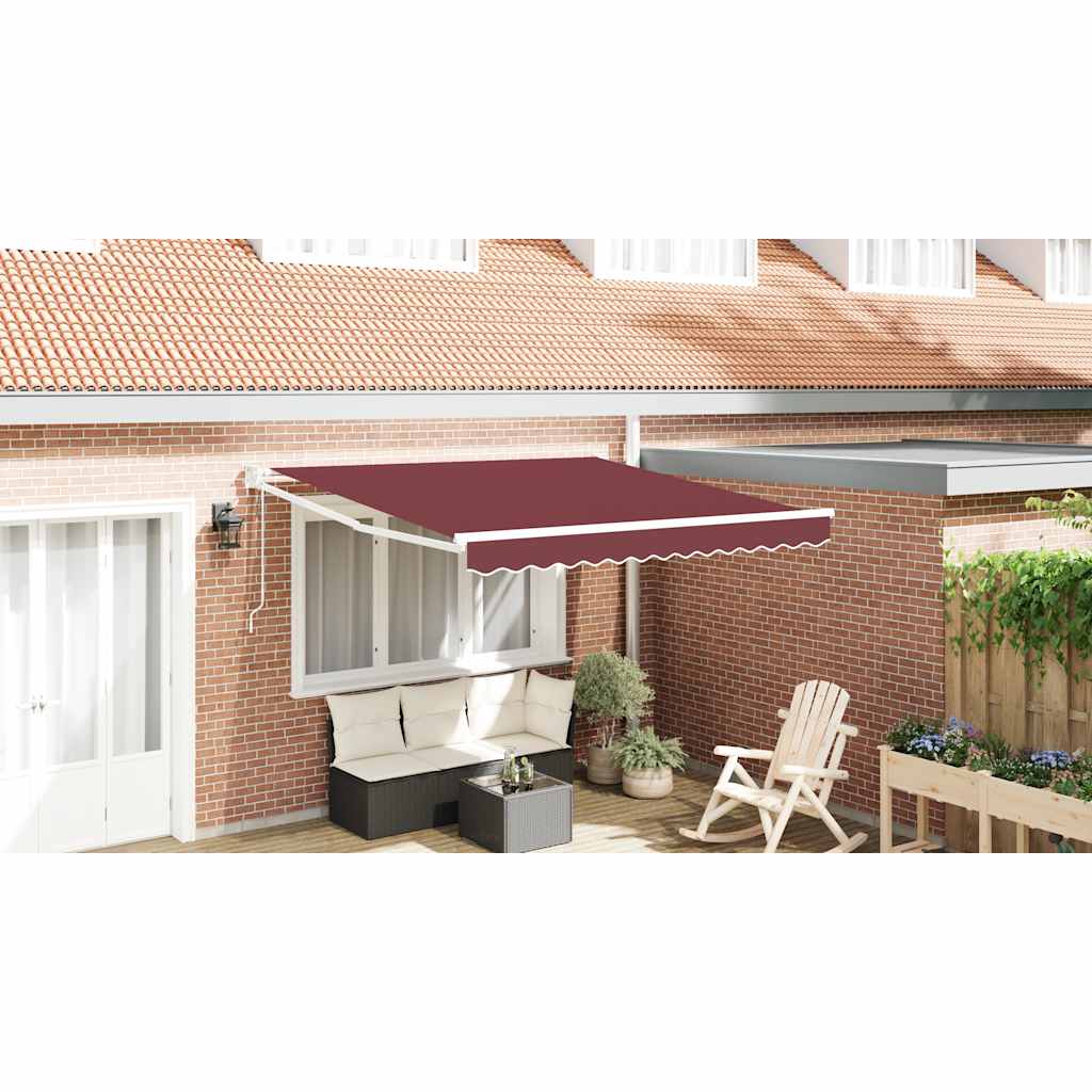 Tenda na automatsko uvlačenje bordo 300 x 250 cm