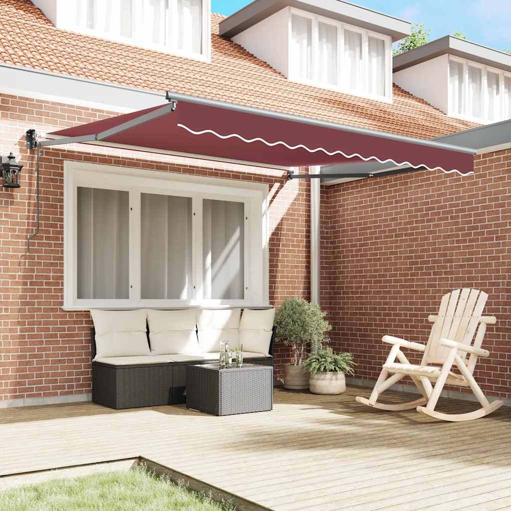 Tenda na automatsko uvlačenje bordo 300 x 250 cm