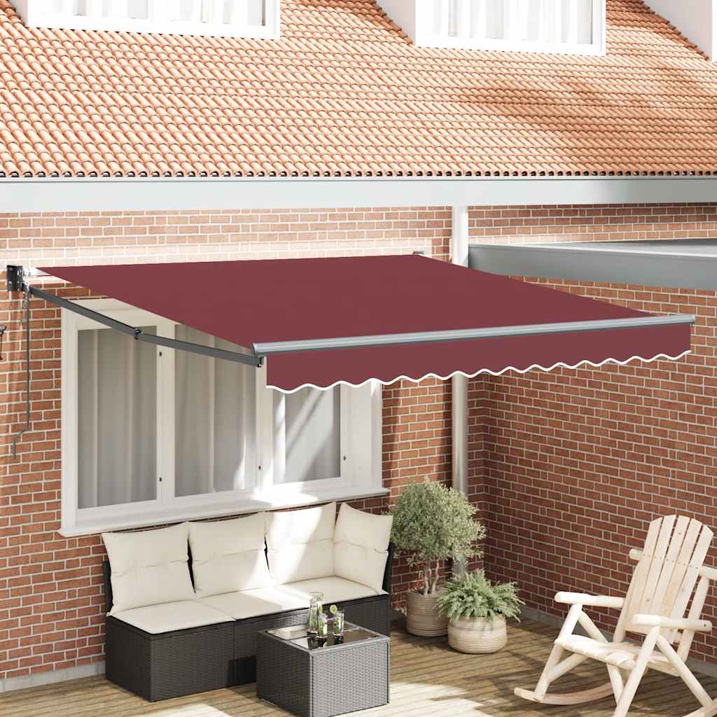 Tenda na automatsko uvlačenje bordo 300 x 250 cm