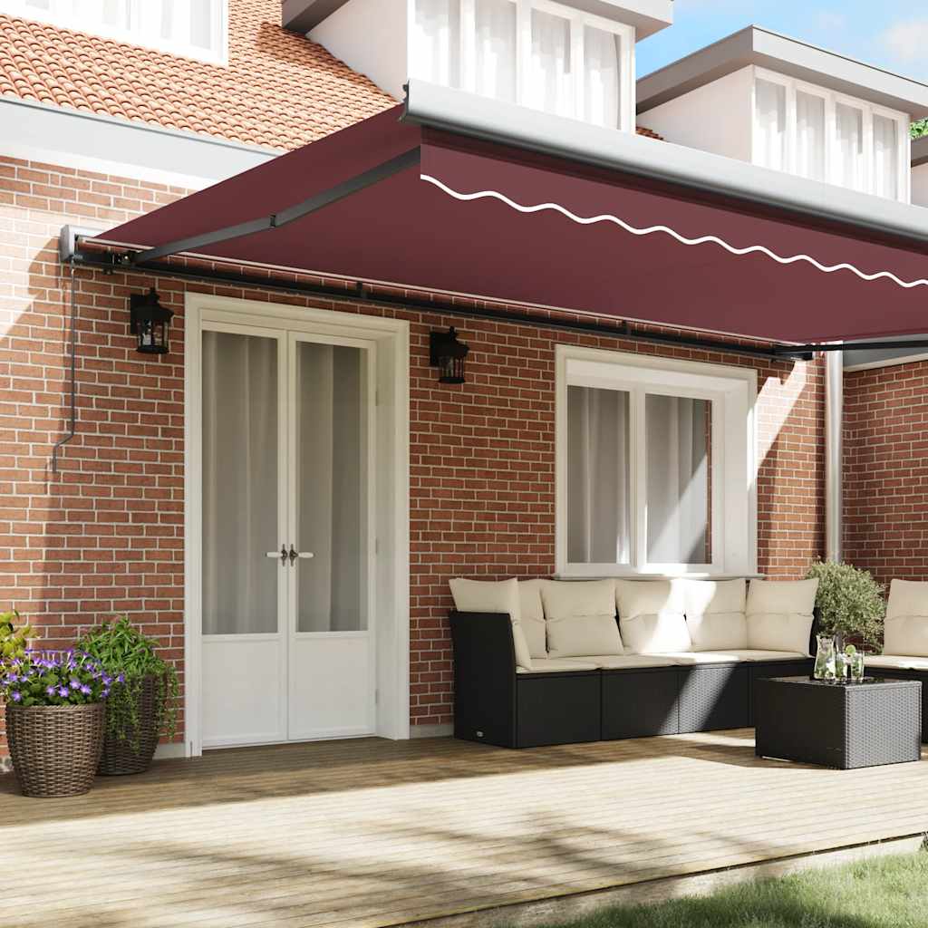 Tenda na automatsko uvlačenje bordo 300 x 250 cm