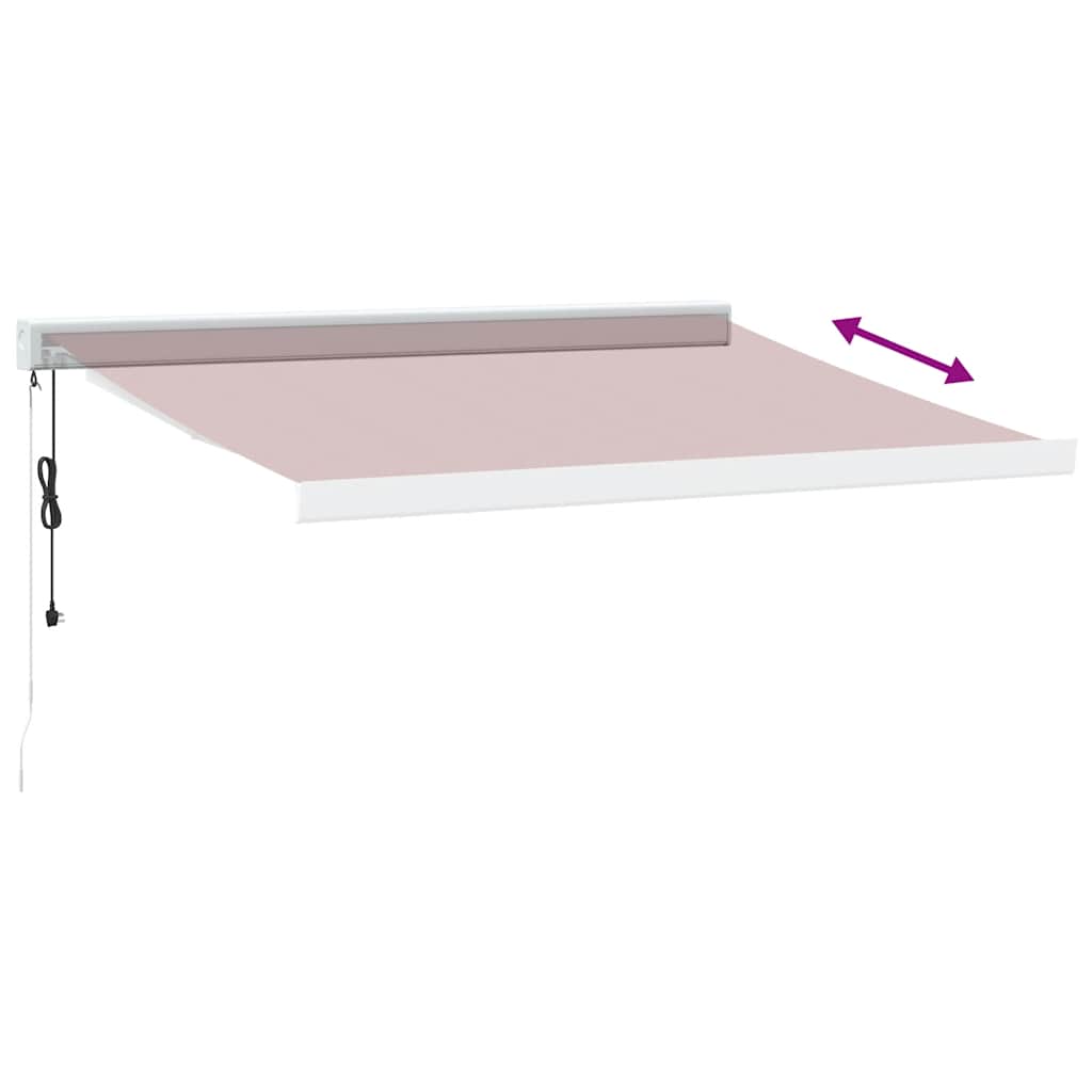 Tenda na automatsko uvlačenje bordo 350x250 cm