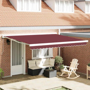 Tenda na automatsko uvlačenje bordo 400 x 300 cm