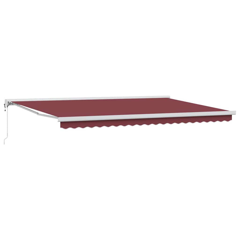 Tenda na automatsko uvlačenje bordo 500 x 300 cm