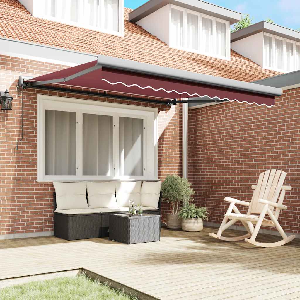 Tenda na automatsko uvlačenje bordo 300 x 250 cm