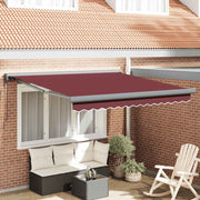 Tenda na automatsko uvlačenje bordo 300 x 250 cm