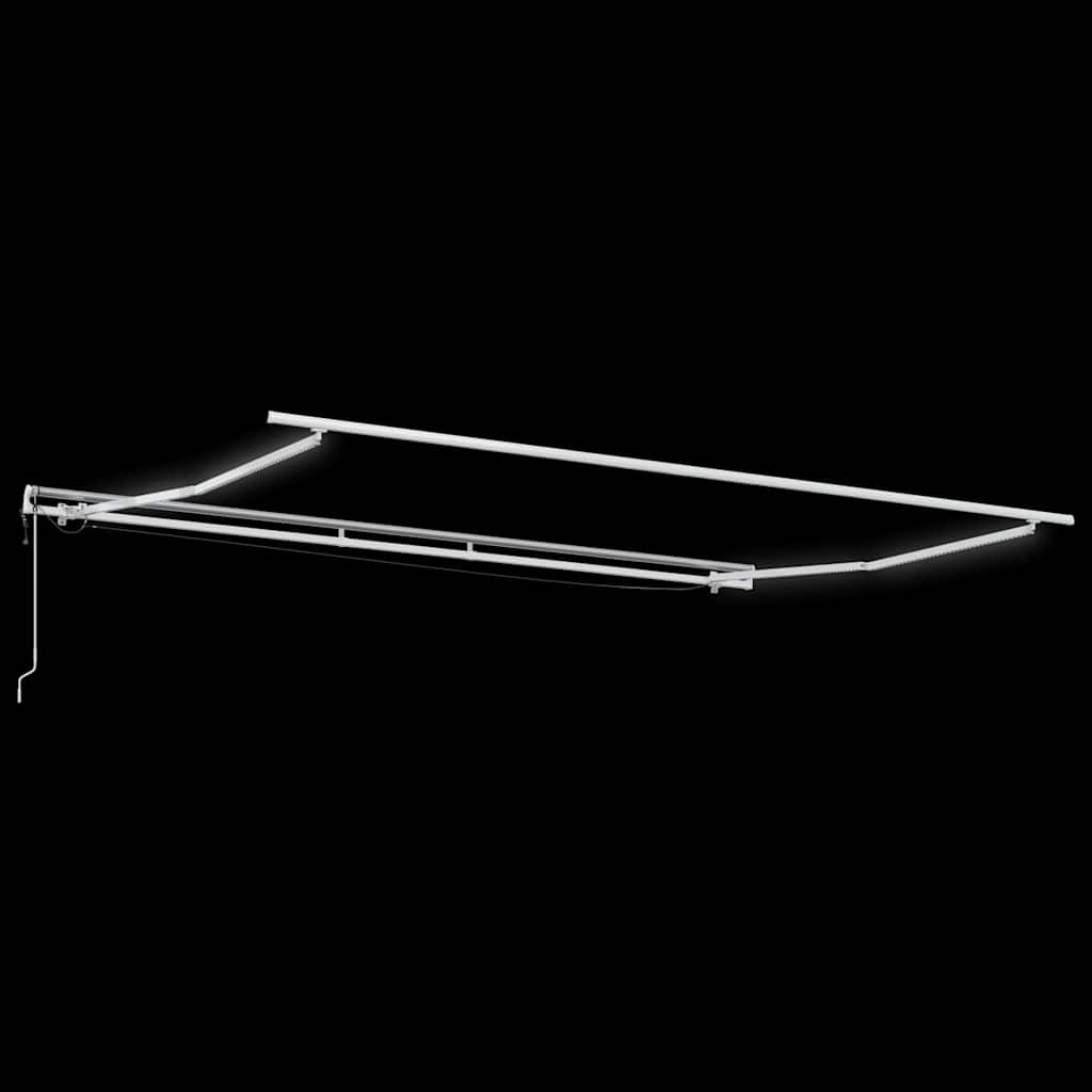 Tenda na automatsko uvlačenje s LED smeđa 400 x 300 cm