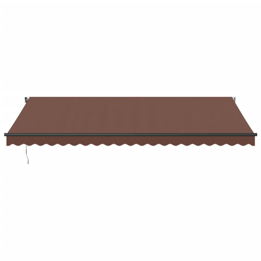 Tenda na automatsko uvlačenje smeđa 500x350 cm