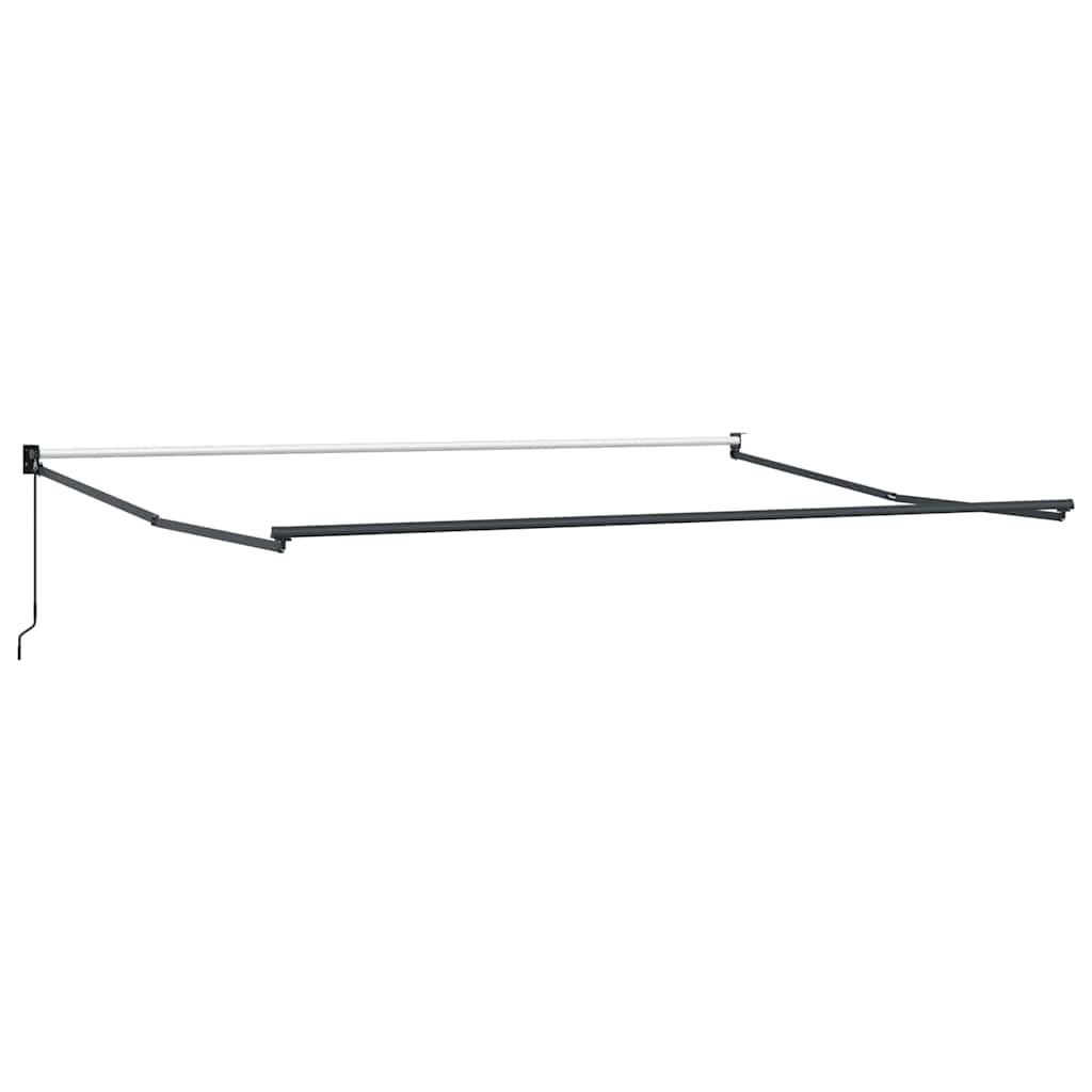 Tenda na ručno uvlačenje smeđa 450 x 300 cm
