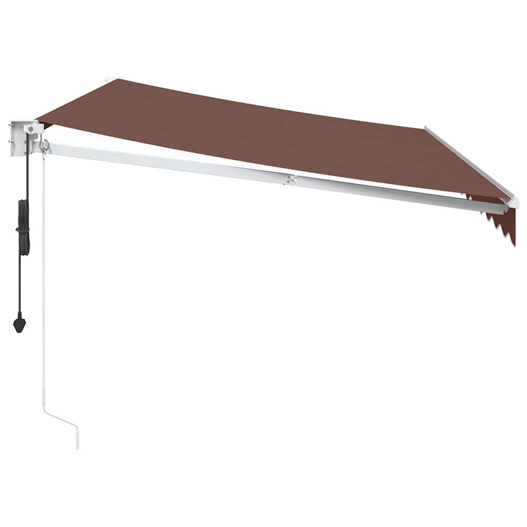 Tenda na automatsko uvlačenje smeđa 350 x 250 cm