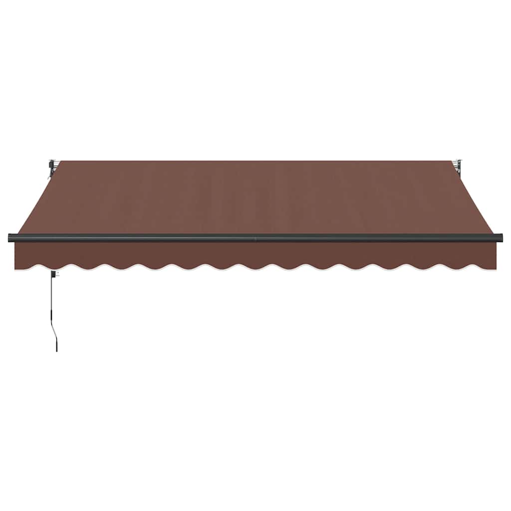 Tenda na automatsko uvlačenje smeđa 350 x 250 cm