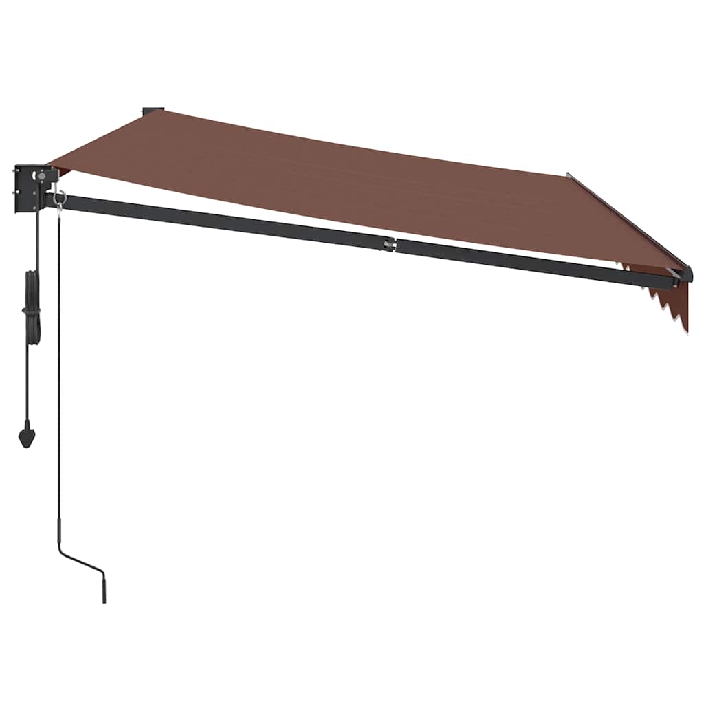 Tenda na automatsko uvlačenje smeđa 350 x 250 cm