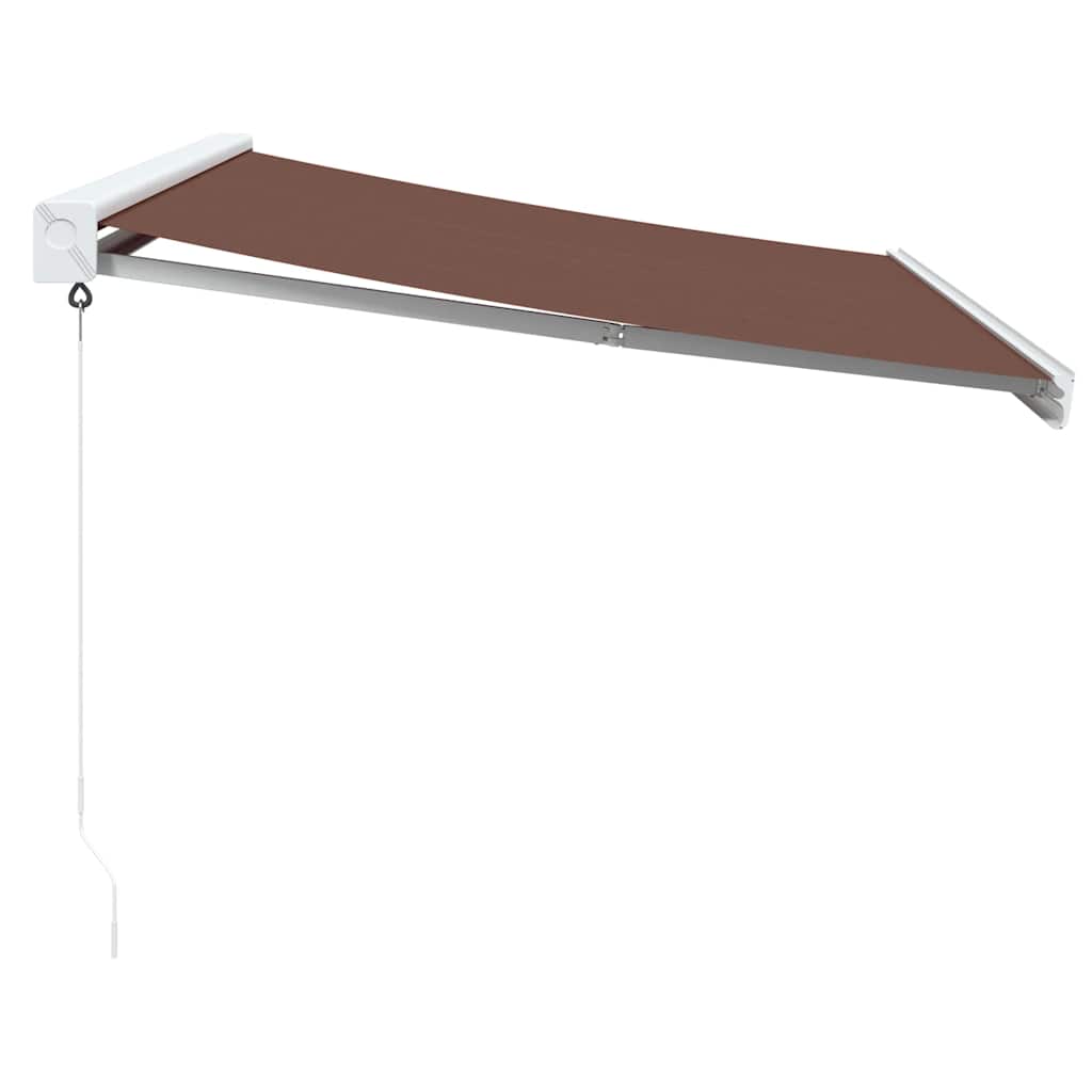 Tenda na ručno uvlačenje smeđa 350 x 250 cm