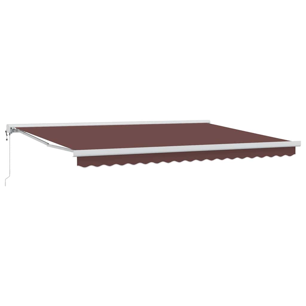 Tenda na automatsko uvlačenje smeđa 450 x 300 cm