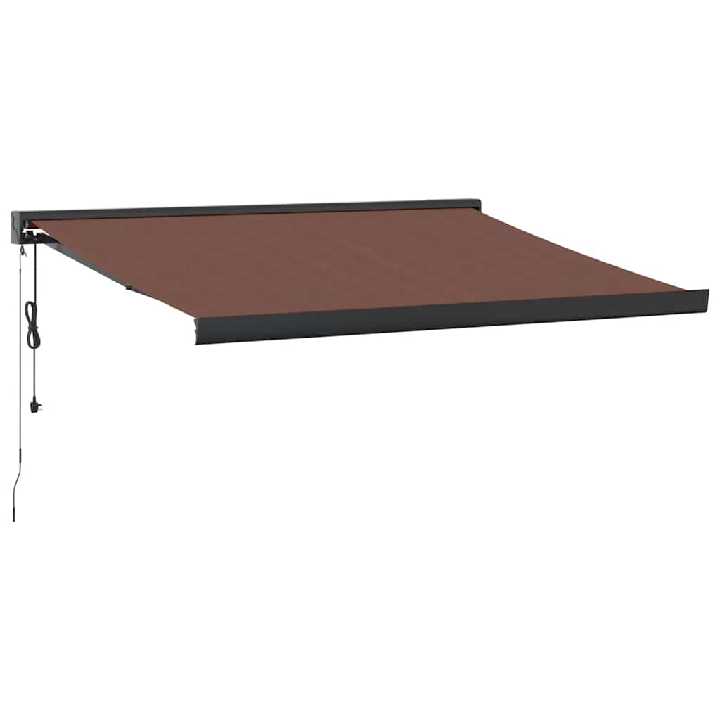 Tenda na automatsko uvlačenje smeđa 350 x 250 cm