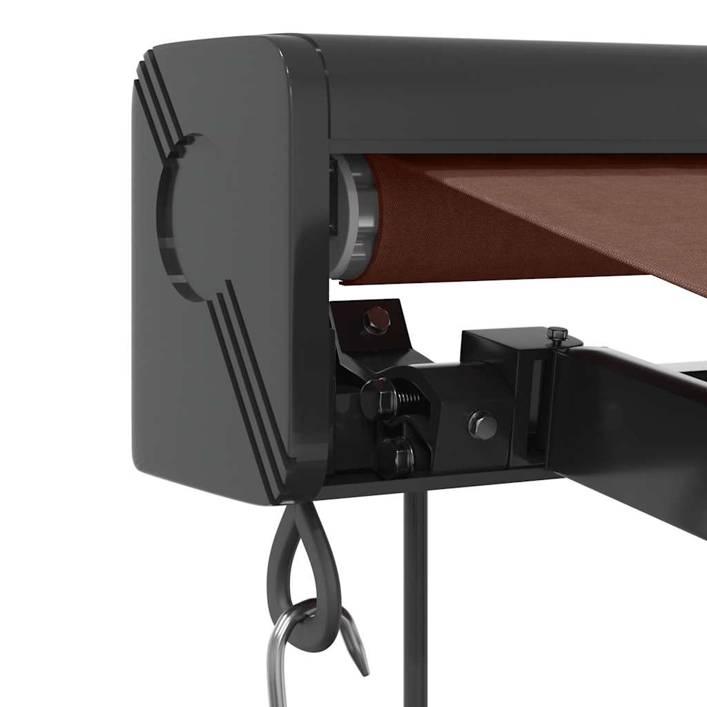 Tenda na automatsko uvlačenje smeđa 350 x 250 cm