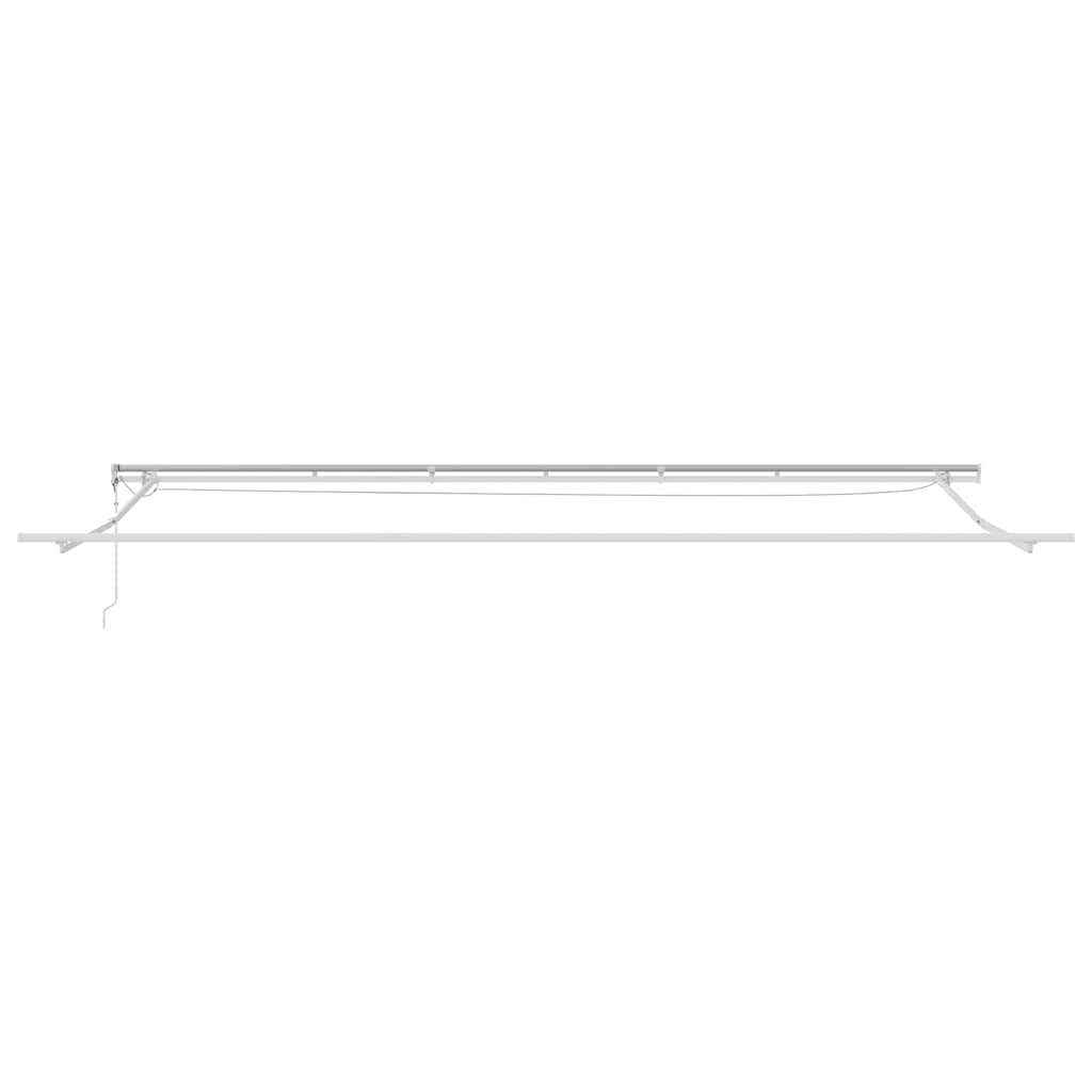 Automatska sklopiva tenda s LED antracit i bijela 600x300 cm