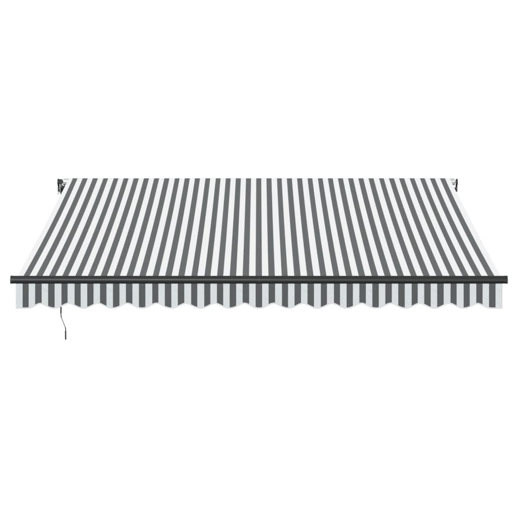Tenda na automatsko uvlačenje LED antracit i bijela 400x350 cm
