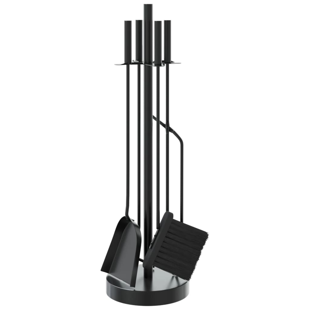Set alata za kamin od 5 dijelova, 18 x 66 cm, čelik