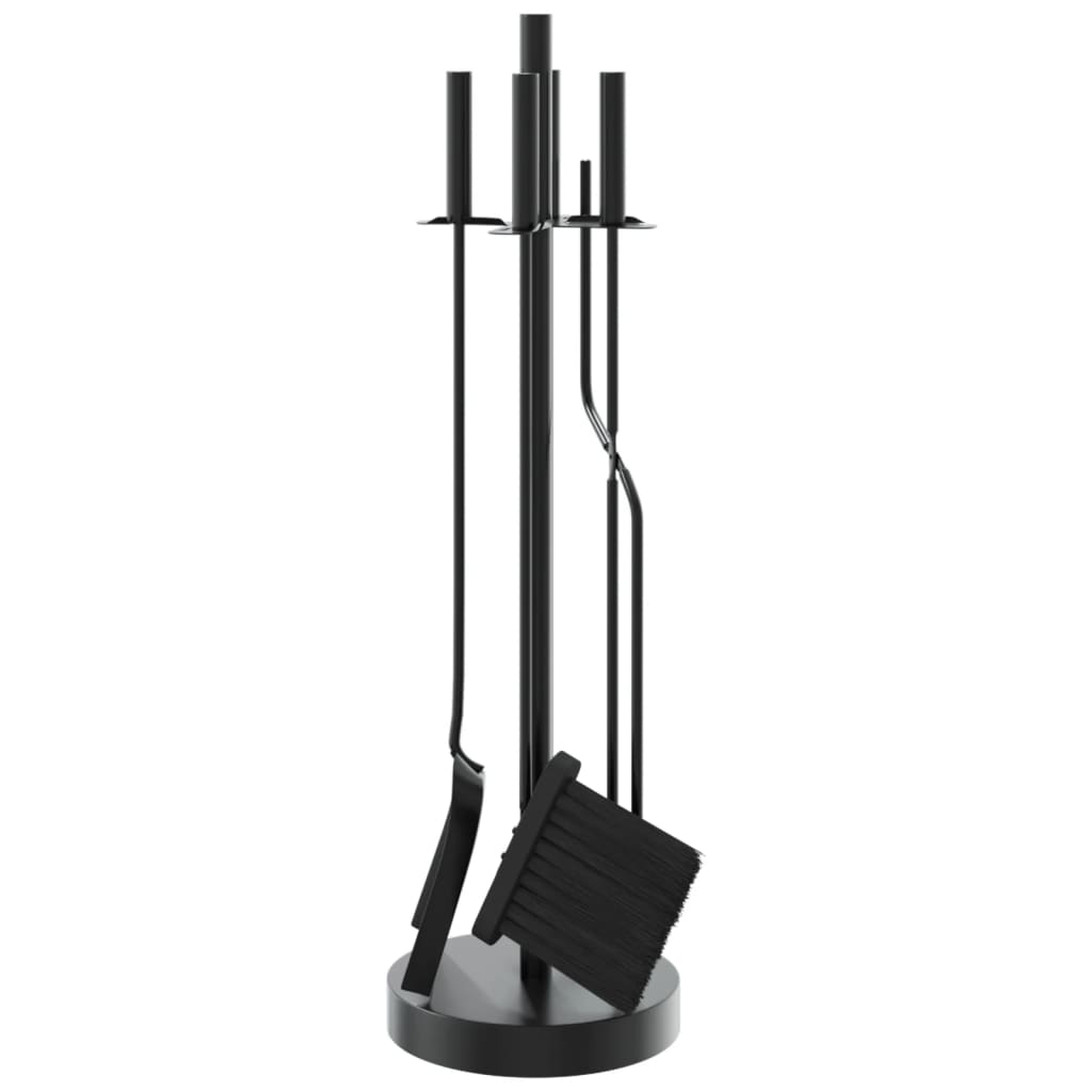 Set alata za kamin od 5 dijelova, 18 x 66 cm, čelik
