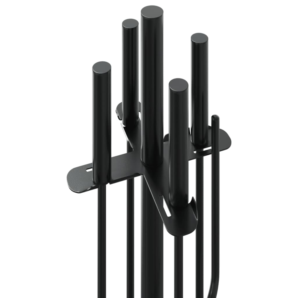 Set alata za kamin od 5 dijelova, 18 x 66 cm, čelik