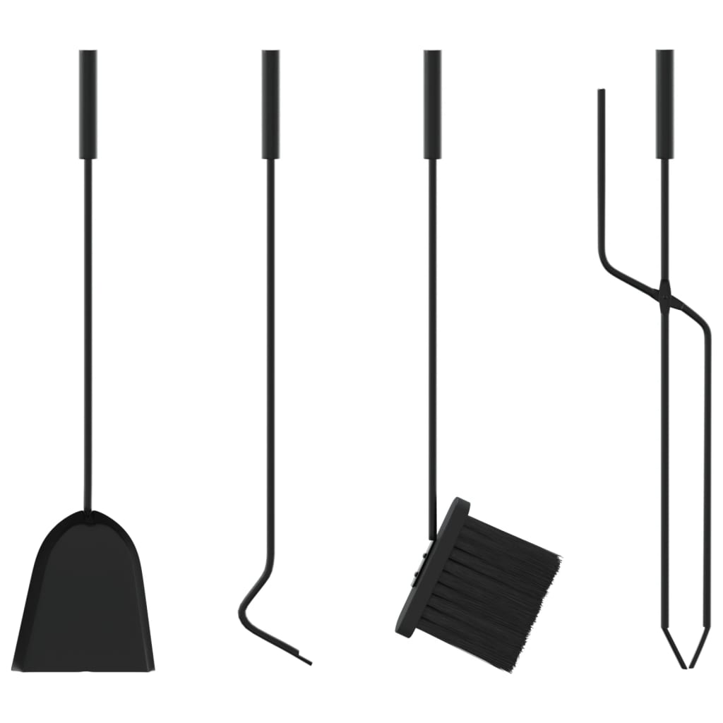 Set alata za kamin od 5 dijelova, 18 x 66 cm, čelik