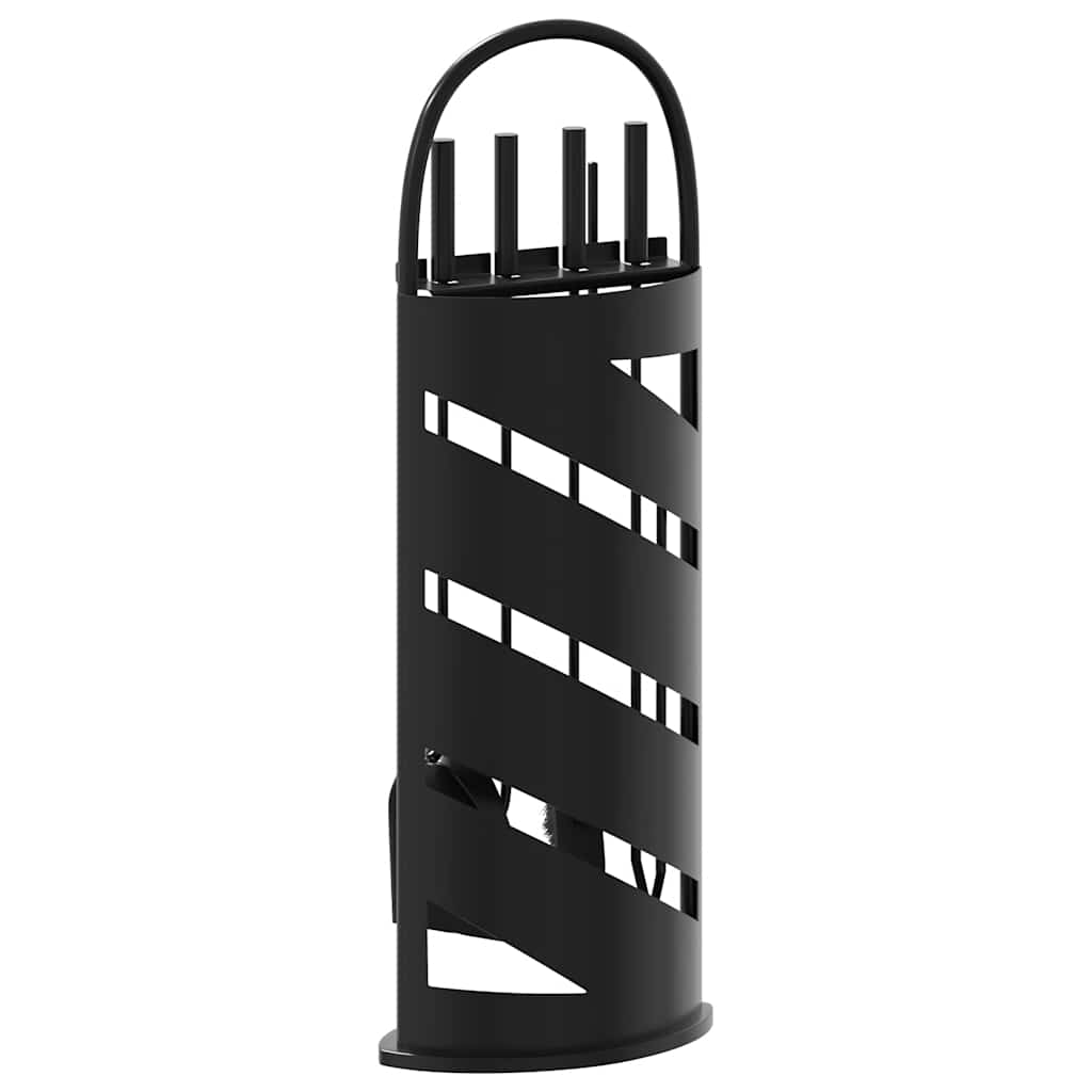 Set alata za kamin od 5 dijelova 23x15x66 cm čelik