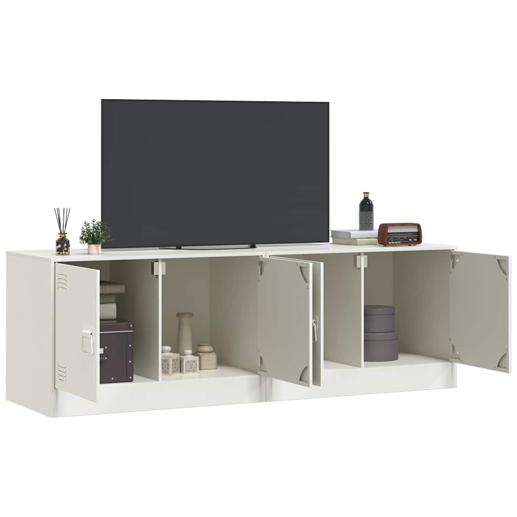 TV ormarići 2 kom bijeli 67 x 39 x 44 cm čelični Bijela