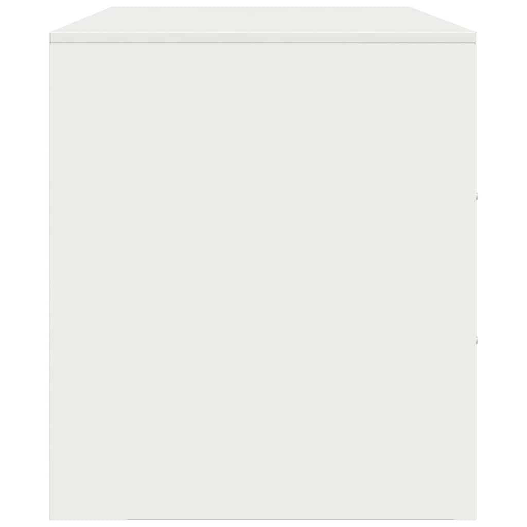 TV ormarići 2 kom bijeli 67 x 39 x 44 cm čelični Bijela