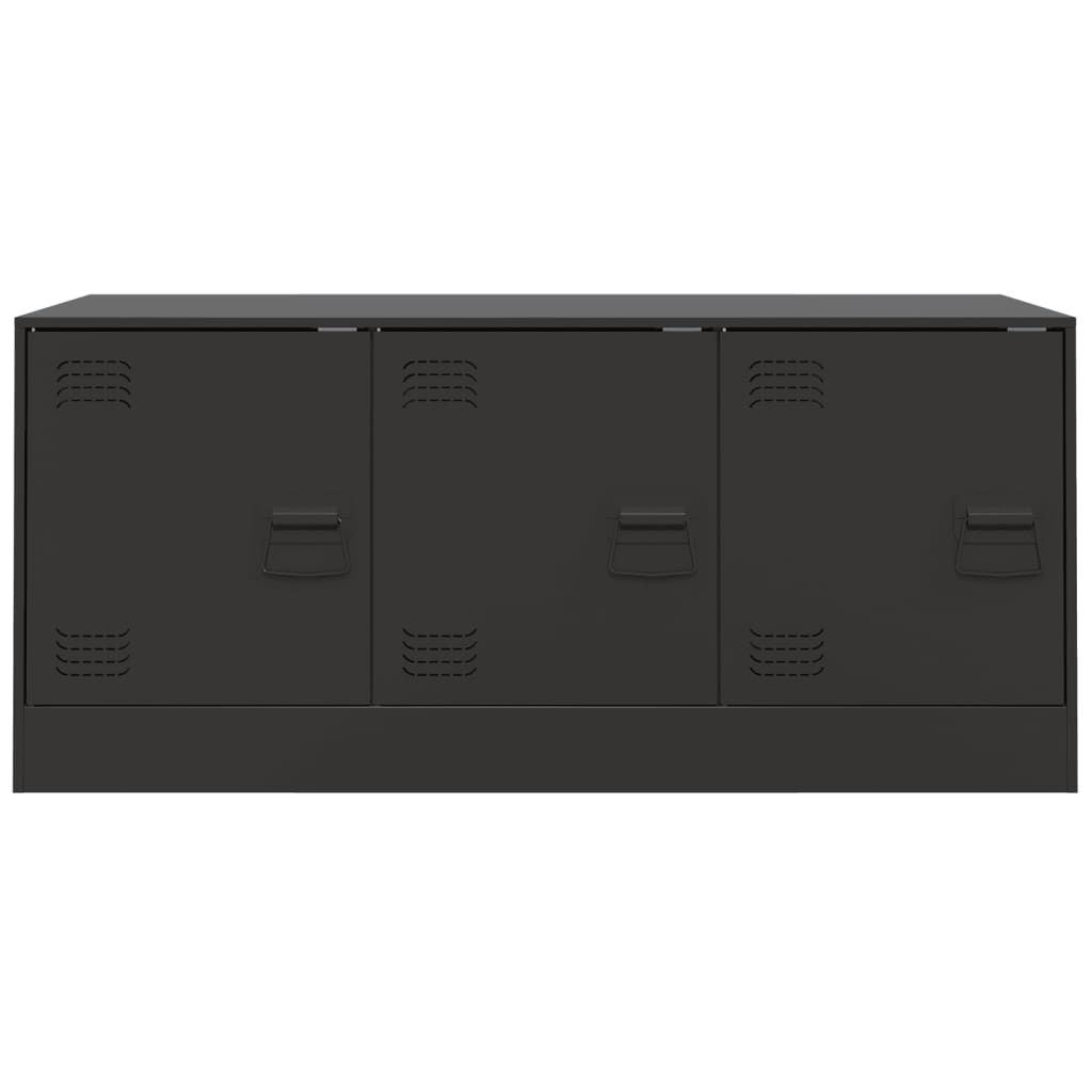 TV ormarić crni 99 x 39 x 44 cm čelični