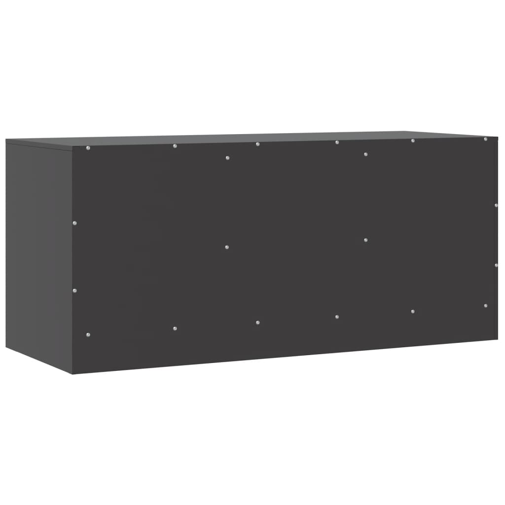 TV ormarić crni 99 x 39 x 44 cm čelični