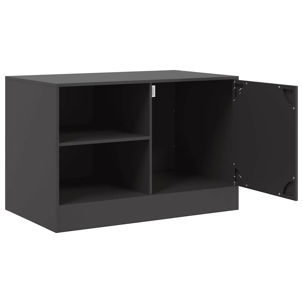 TV ormarići 2 kom crni 67 x 39 x 44 cm čelični