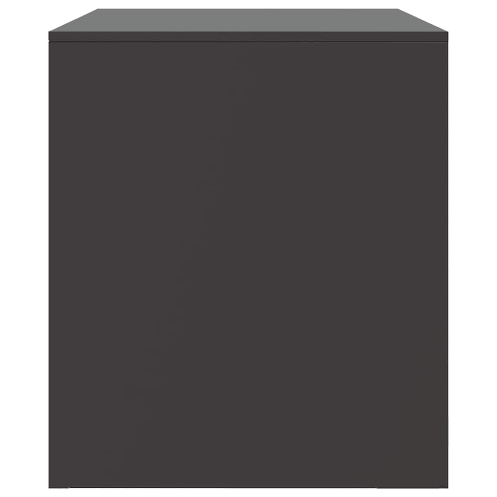 TV ormarići 2 kom crni 67 x 39 x 44 cm čelični