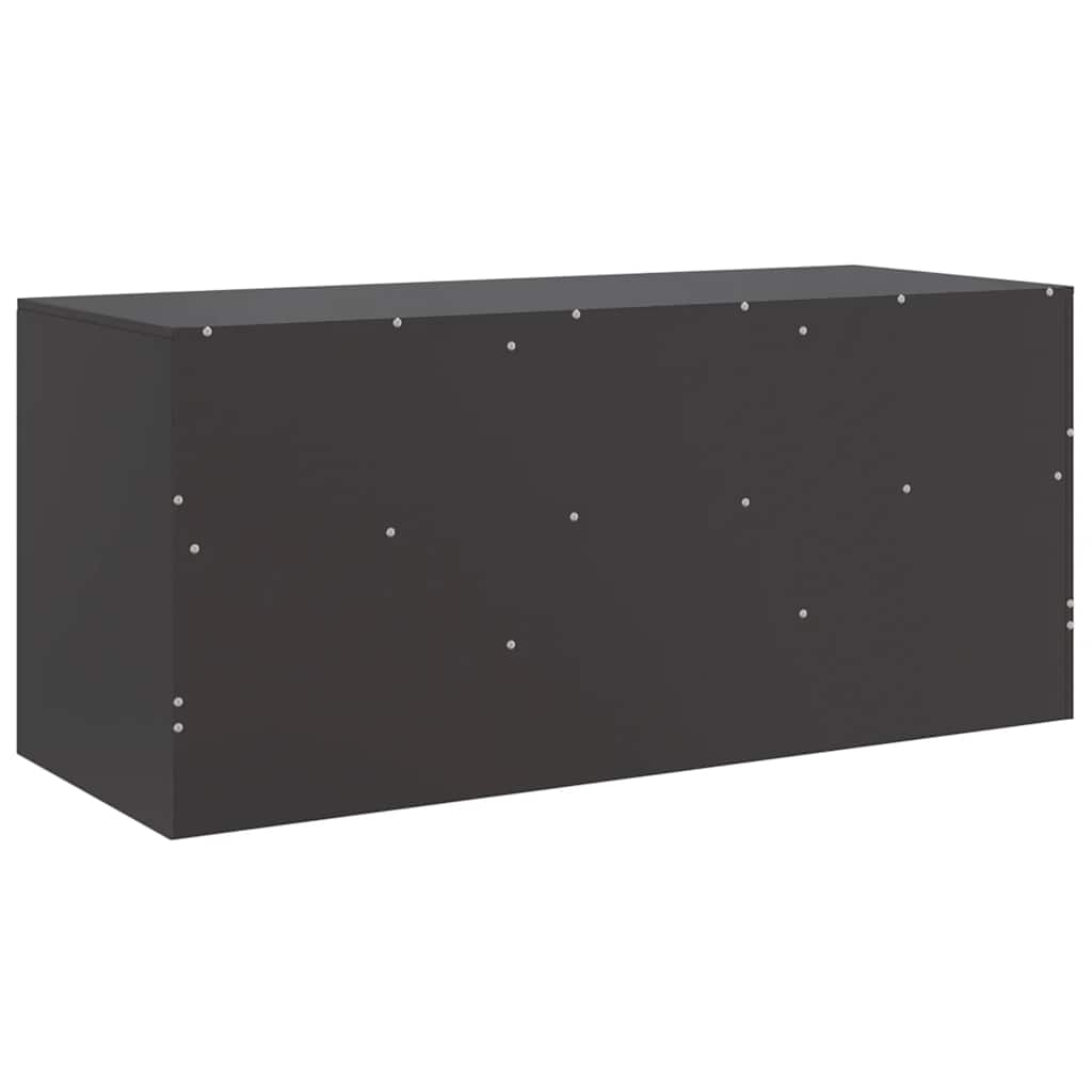 TV ormarić crni 99 x 39 x 44 cm čelični