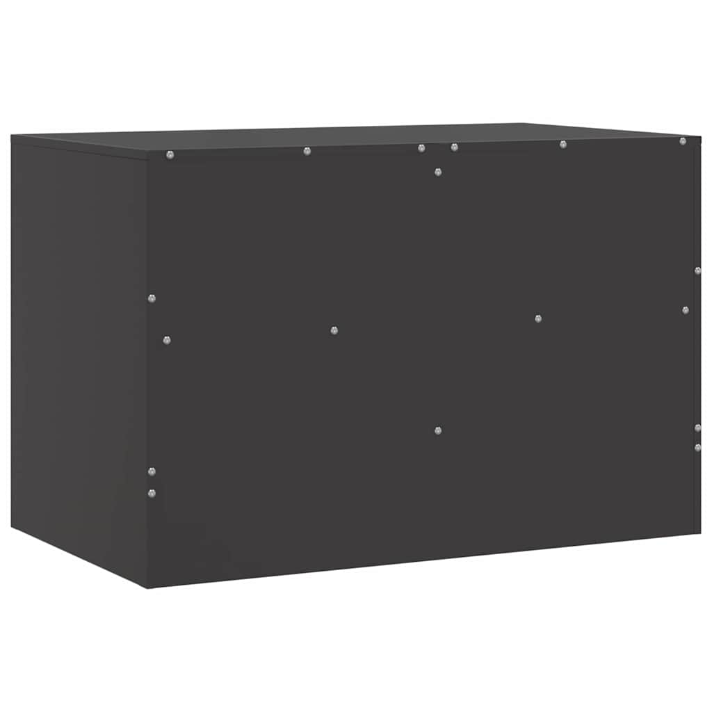 TV ormarići 2 kom crni 67 x 39 x 44 cm čelični