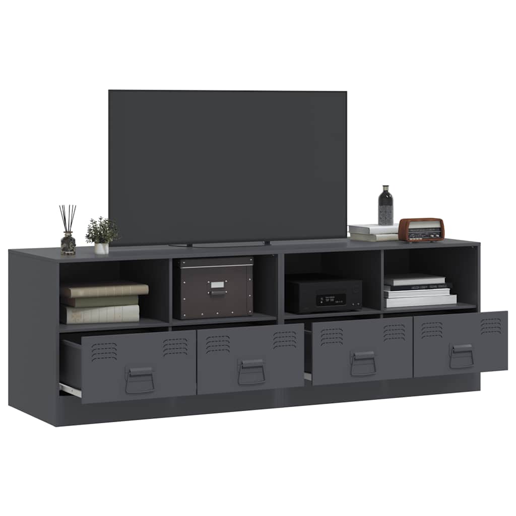 TV ormarići 2 kom antracit 67 x 39 x 44 cm čelični