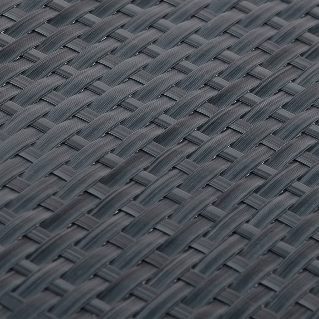 Balkonski zaslon antracit 400 x 80 cm od poliratana