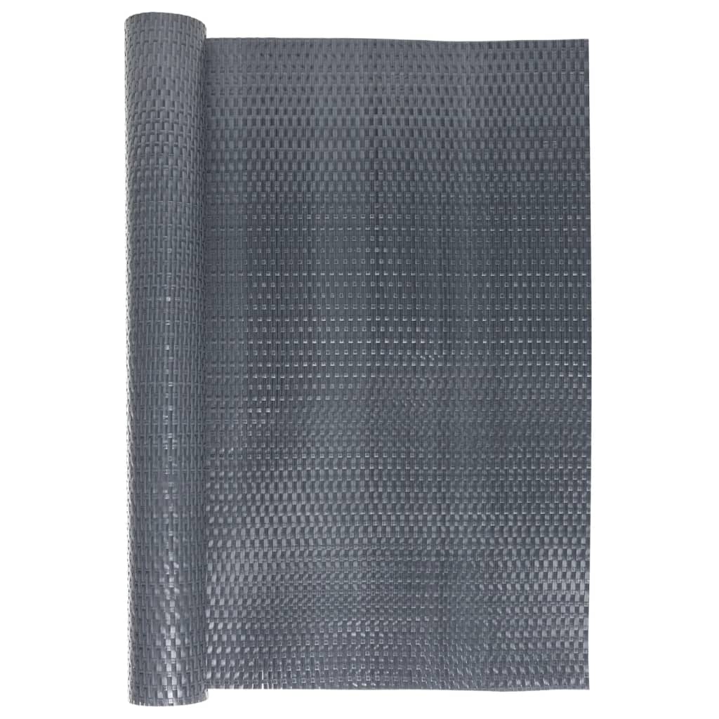 Balkonski zaslon antracit 400 x 90 cm od poliratana