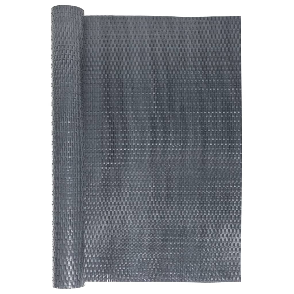 Balkonski zaslon antracit 500 x 80 cm od poliratana