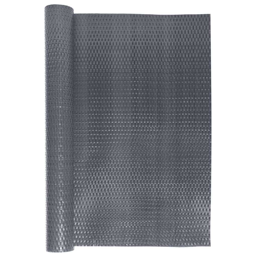 Balkonski zaslon antracit 1000 x 80 cm od poliratana