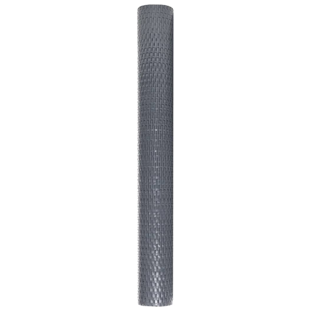 Balkonski zaslon antracit 1000 x 80 cm od poliratana