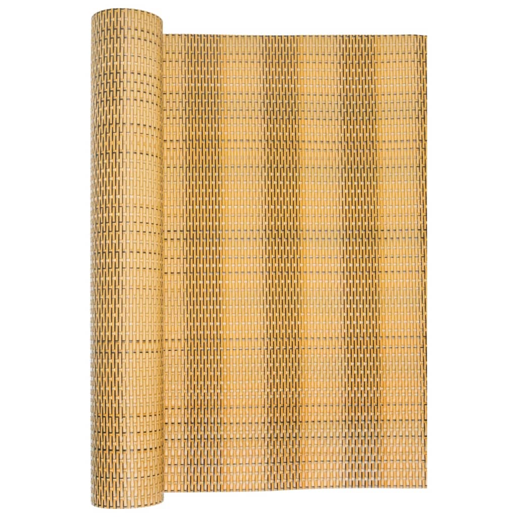 Balkonski zaslon svijetlosmeđi 300 x 90 cm od poliratana
