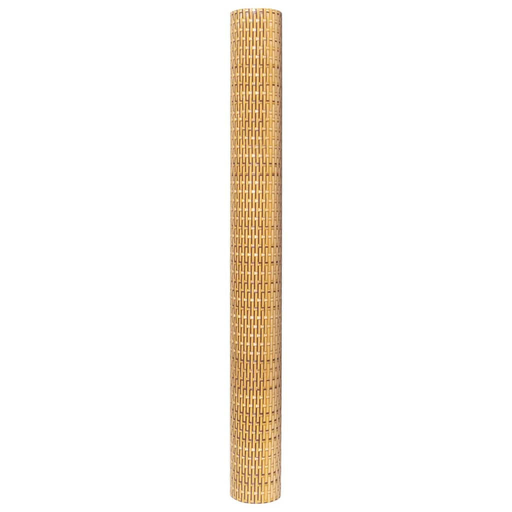 Balkonski zaslon svijetlosmeđi 300 x 90 cm od poliratana