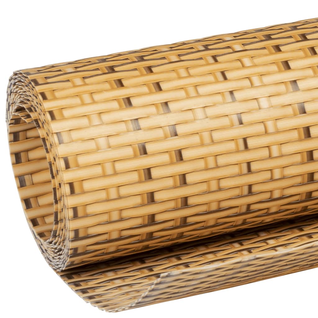 Balkonski zaslon svijetlosmeđi 400 x 90 cm od poliratana