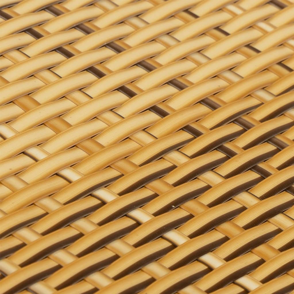Balkonski zaslon svijetlosmeđi 500 x 100 cm od poliratana