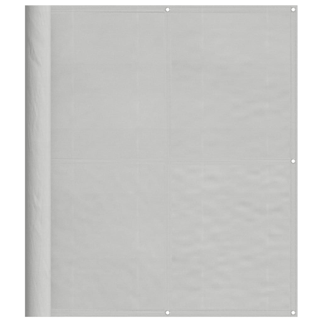 Balkonski zaslon svjetlosivi 120x500 cm 100 % poliester Oxford