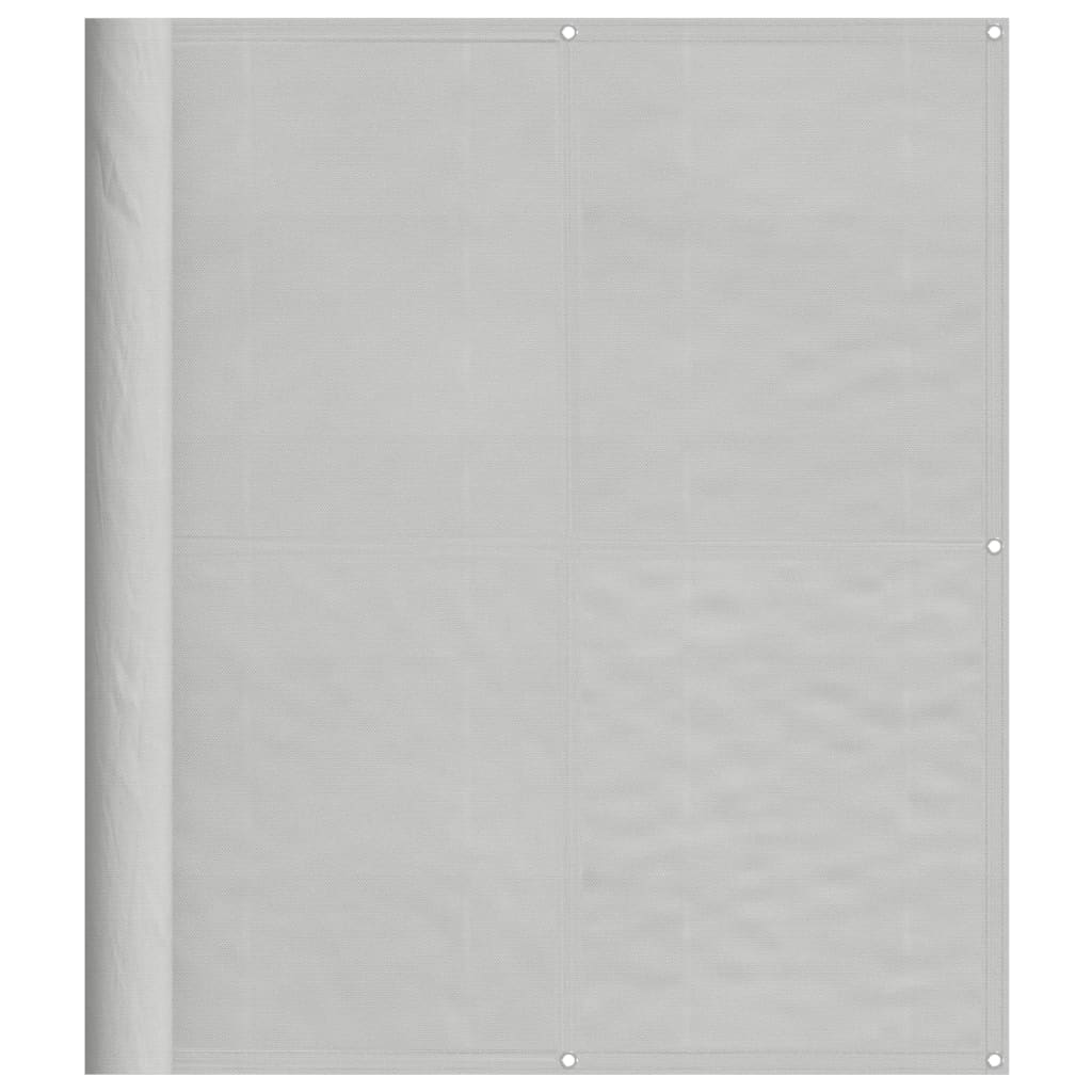 Balkonski zaslon svjetlosivi 120x700 cm 100 % poliester Oxford