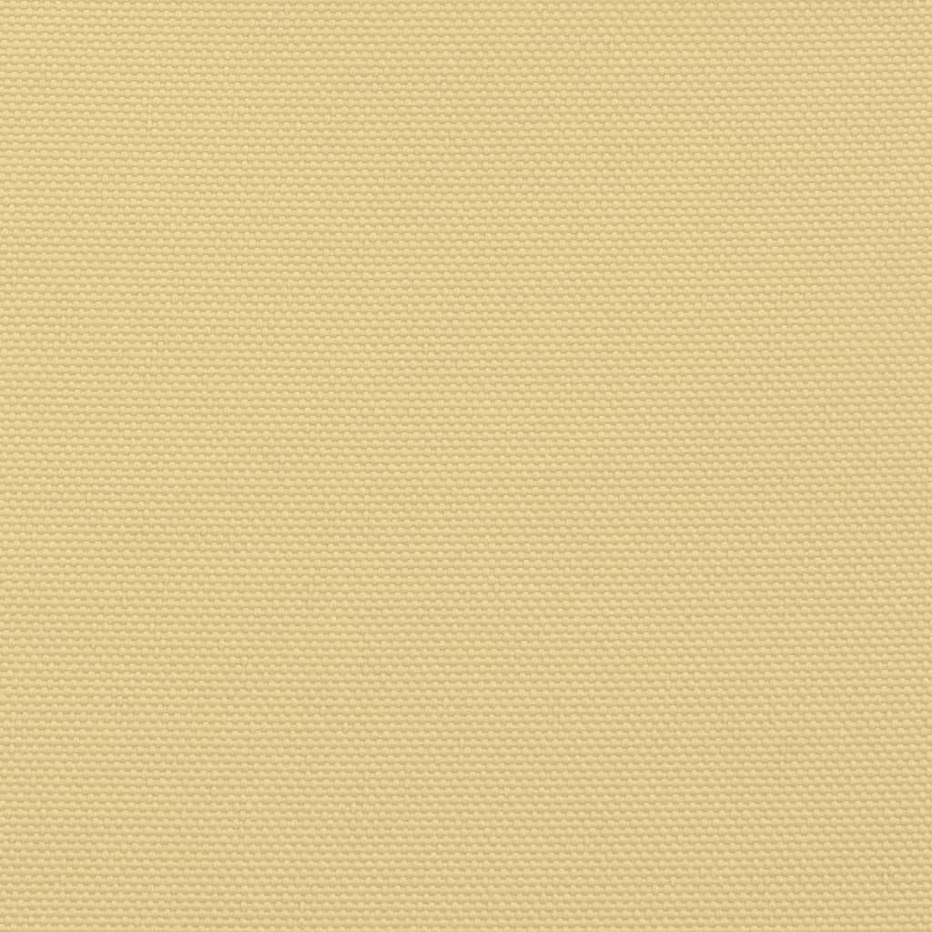 Balkonski zaslon boja pijeska 75x500 cm 100 % poliester Oxford